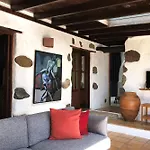 Casa Lupe. Art-inspired Courtyard House In * Teguise (Lanzarote)