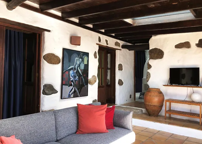 Casa Lupe. Art-inspired Courtyard House In * Teguise (Lanzarote)